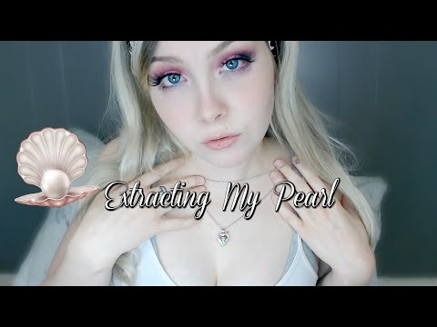ASMR Extracting My Pearl- Jewelry- Up Close Whispers