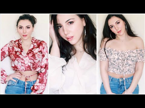 ASMR Up Close Whisper 🌸  Romantic Spring LOOKBOOK 🌸 ASMR Try on Haul ft. Zaful (Mouth Sounds)