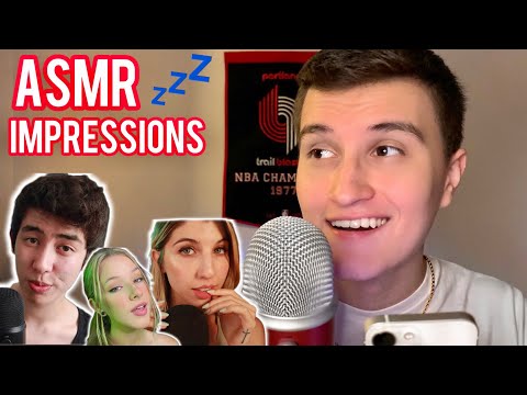 [ASMR] Impersonations of Other ASMRtist