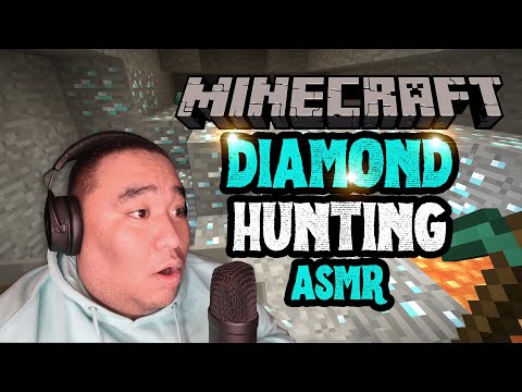 ASMR Diamond Hunting | 💎 Minecraft Gameplay (Whispered)
