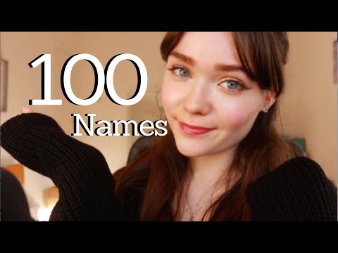 (ASMR) Whispering YOUR Name! 100 Subscriber Names