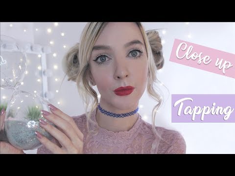 ASMR Tapping + Close up Mouth Sounds for Sleep 😴