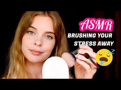 ASMR Brushing Away Your Troubles/Stress (Mic Brushing)