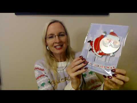 ASMR | 2021 Christmas Card Show & Tell + GIVEAWAY!