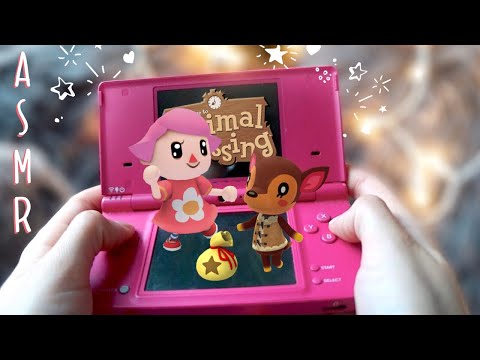 ASMR Animal Crossing Gameplay / Nintendo DS Sounds