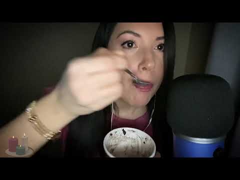 ASMR Comiendo Nieve Oreo sin Hablar (Termino la del video anterior) | Eating Ice Cream - No Talking