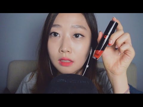 [한국어ASMR] 립제품 소개+발라보기 츄 Lipstick ShowandTell+Application Chu