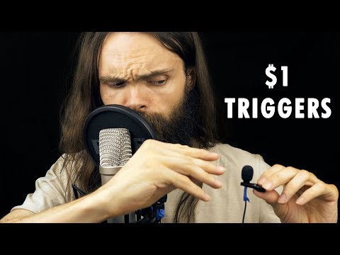 $1 Microphone for Triggers Vs $200 Microphone for Whispers ASMR