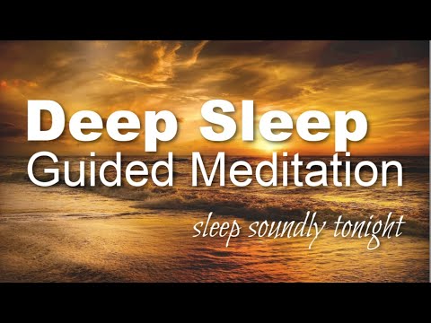 Deep Sleep Guided Meditation / Sleep Soundly Tonight/ Soothing Sleep Sounds