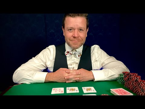 ASMR | How to Play 3-Card Poker