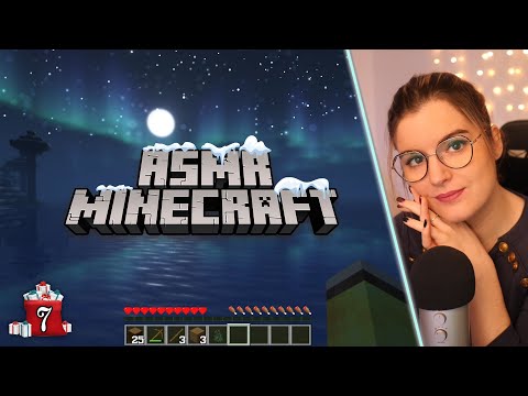 ASMR Minecraft | On construit notre maison au pôle nord 😴