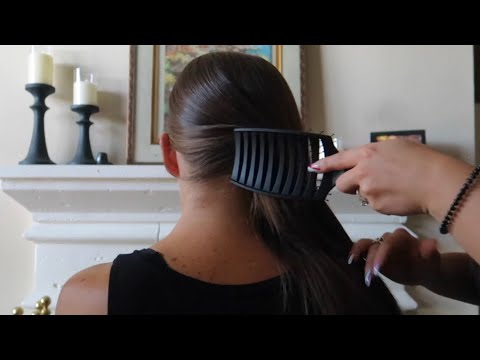 ASMR | Neck, Face & Hair Attention | Scalp Massage 💆🏼‍♀️