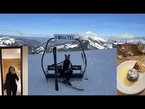 ASMR | Skiing + Hotel (ft my dad and brother) ⛷❄😴