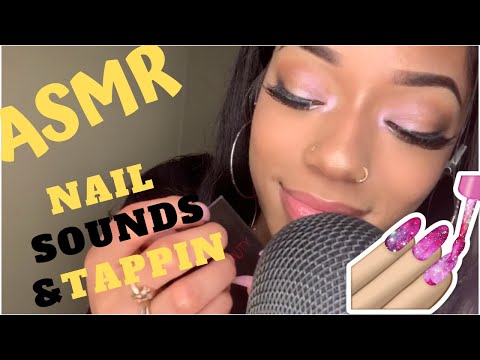 ASMR-Nail Sounds, Rambling and Tapping for your relaxation