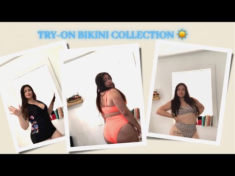TRY ON BIKINI COLLECTION | litte ASMR #tryonhaul #bikini #asmr #bikinicollection