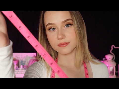 ASMR Measuring & Mapping Your Face 📐 Personal Attention