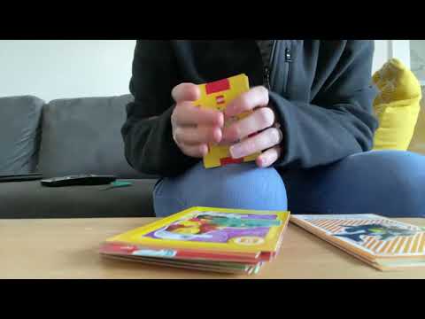 ASMR Opening And Sorting Lego Cards With Whispering Intoxicating Sounds Sleep Help Relaxation