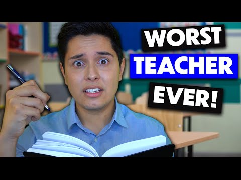 ASMR | Worst Substitute Teacher Role Play!