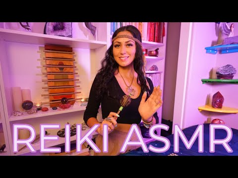 Reiki ASMR  | Quiet Singing Bowls | Rattle Shaker | Light Language