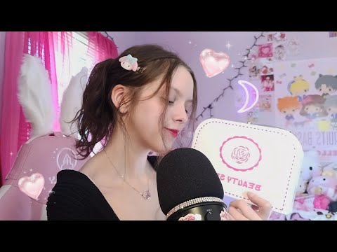 ASMR doing your wooden makeup 🤍 (personal attention)