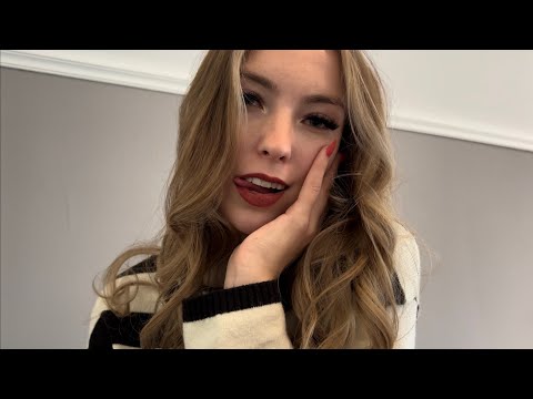 ASMR full with collarbone tapping and dry hand sounds🤚🏼