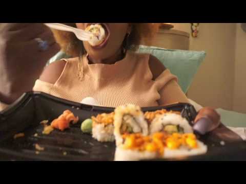 Sushi ASMR Eating Sounds