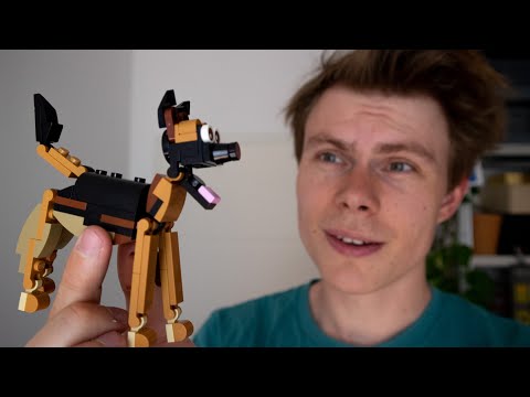 ASMR – Building a LEGO dog! 🐶 Relaxing Sounds & Close-Up Whispering