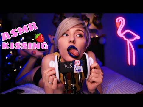 ASMR Kissing / How many kisses can you count?