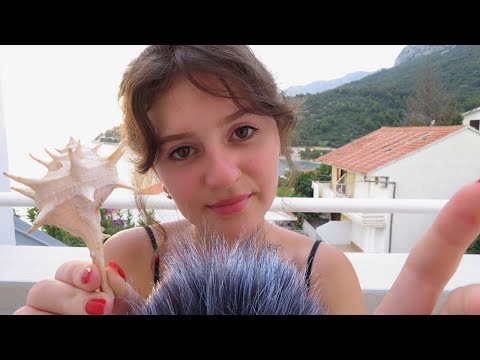 ASMR ITA 🇮🇹 Italian Whisper & Triggers ⛱ Итальянский Шёпот & Триггеры 🌊