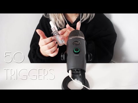 ASMR 50 Triggers in 10 Minutes