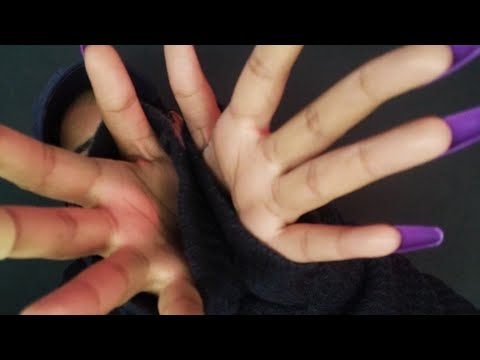 ASMR Fast Hypnotic Hand Movements with Tingly Mouth Sounds