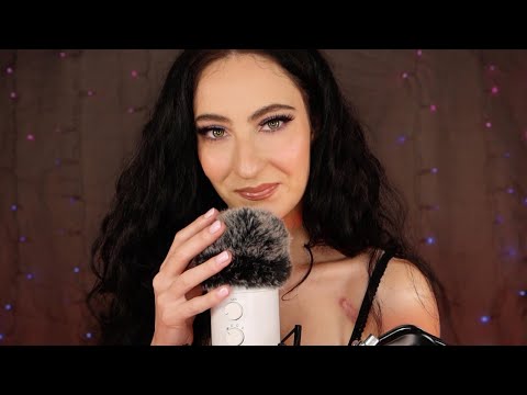 ASMR Up Close Cupped Sensitive Whispers with Gentle Mic Scratching