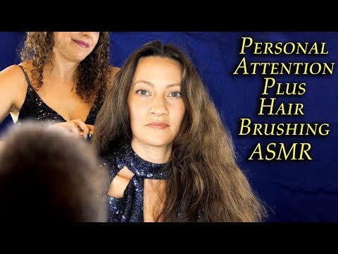 OMG! Personal Attention Face Brushing & Hair Brushing ASMR Combined!