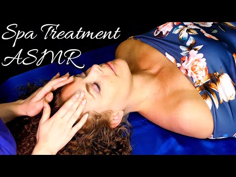 ASMR Ultimate Spa Treatment 😴❤ Relaxing Face, Scalp Massage, Whispering💤