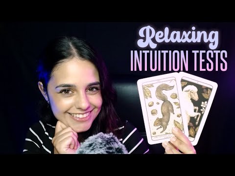 ASMR Testing your INTUITION ✨ Guessing games to SLEEP and RELAX