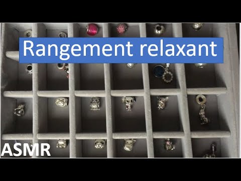 ASMR * Rangement boîte à bijoux * satisfaisant et relaxant