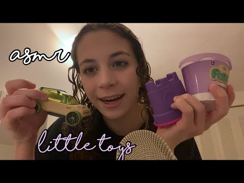 ASMR with little toys and slime! 💘
