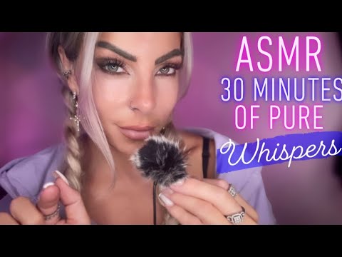 ASMR 30 Minutes Of Pure Whispering Mini Storytimes & Relaxing Hand Movements For DEEP Sleep
