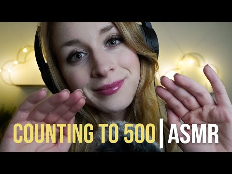ASMR Counting You To Sleep | Ear Massage, Tapping, Page Turning, and Whispers