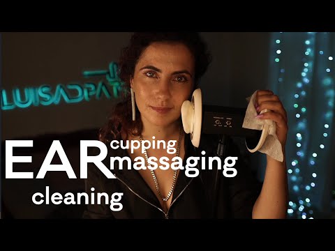 ASMR | Ear Cleaning * Ear Cupping * Ear Massaging ^.^Sleep Well