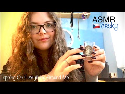 ASMR CZ Poklepávání na všechno kolem mě | Tapping On Everything Around Me