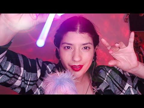 ASMR EATING YOUR NEGATIVE ENERGY WITH LIGHTSABERS | Mouth Sounds and Plucking