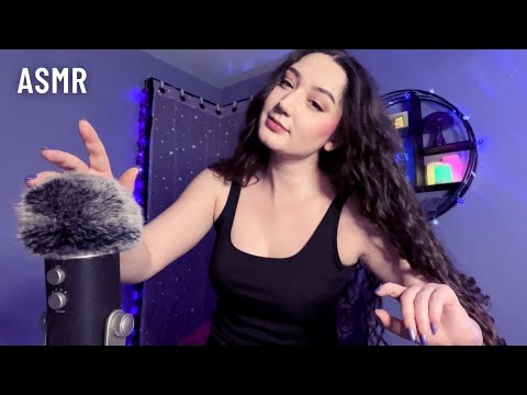 ASMR Repeating My Intro & Outro *Hand Sounds, Up-Close Triggers*