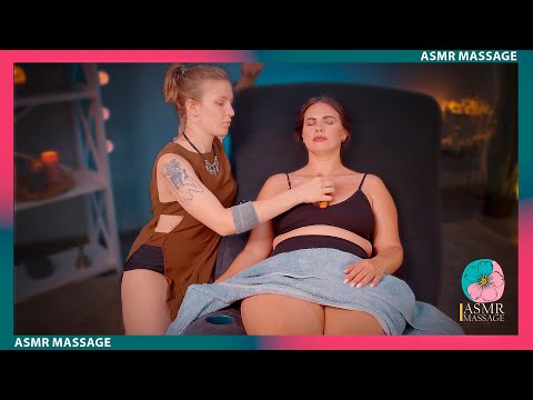 Premiere‼️ New Masseuse Yolana ! New ASMR Massage Technique on Chair
