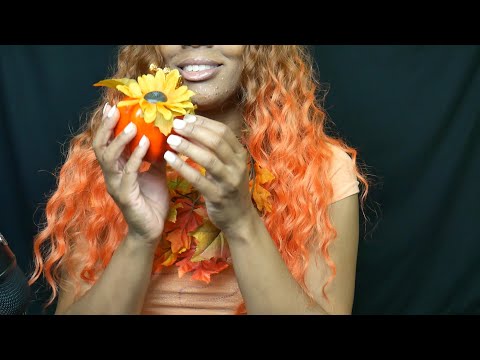 ASMR Fall/ Autumn Relaxing Sounds Playing With My Hair [No Talking]