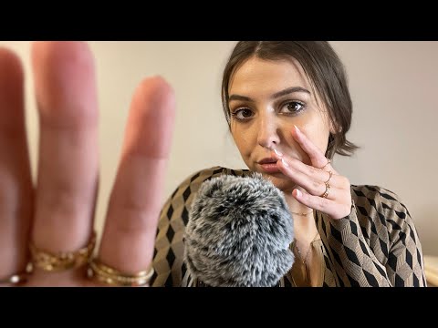 ASMR Mouth Sounds & Hand Movements 👄