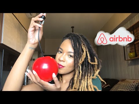 Lo-Fi NO TALKING ASMR - Airbnb Triggers  (Tapping + Scratching on Airbnb Decor)