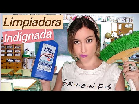 Asmr | LIMPIADORA DE COLEGIO INDIGNADA