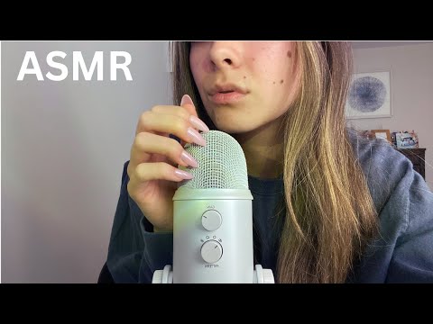 ASMR relaxing binaural mouth sounds and visual triggers 💖