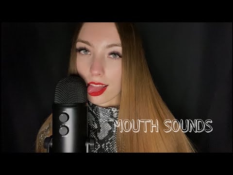 ASMR | Classic MOUTH SOUNDS with hand movements🌙